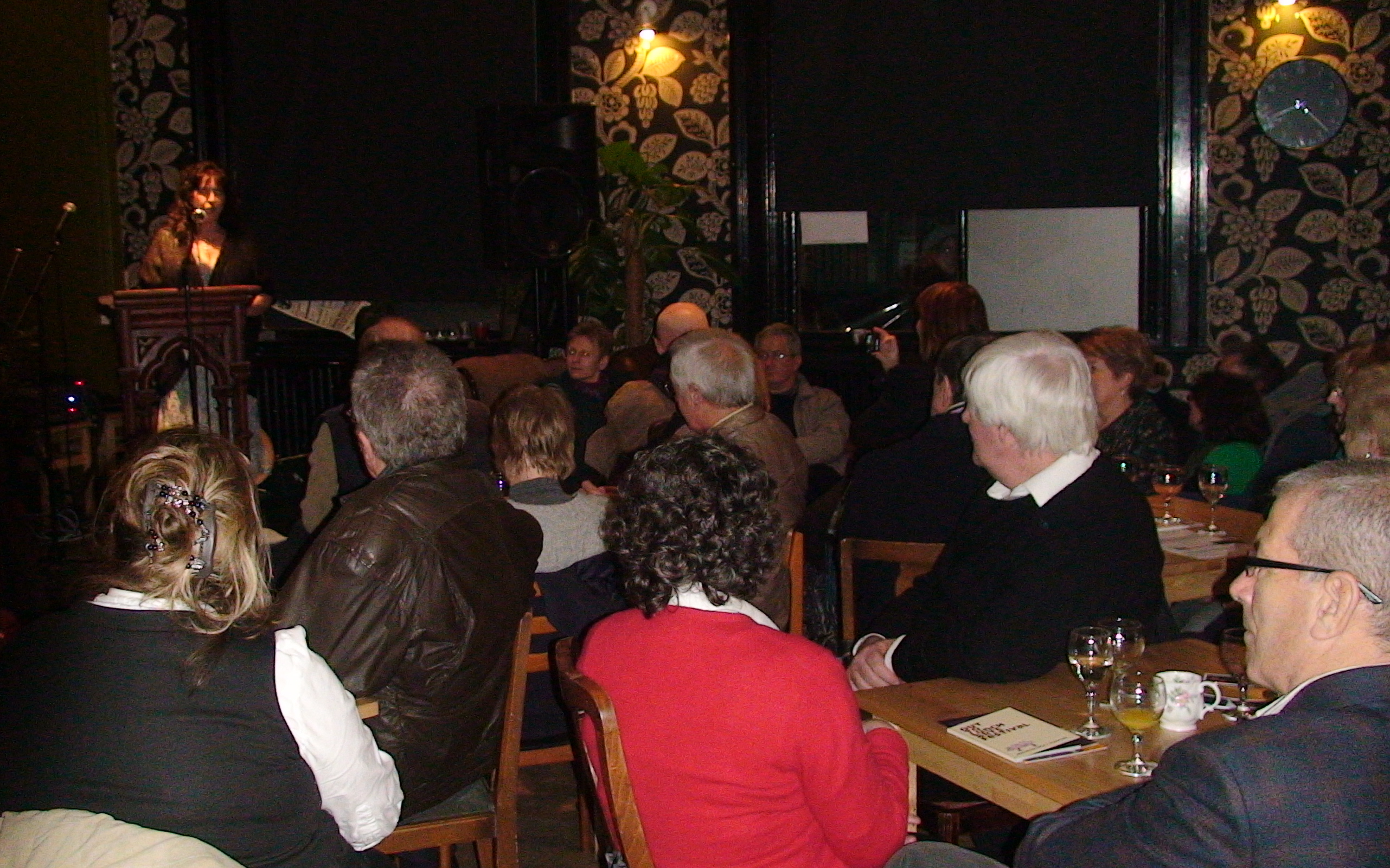 Audience at Belfast Girls - book launch Audience at Belfast Girls - book launch
